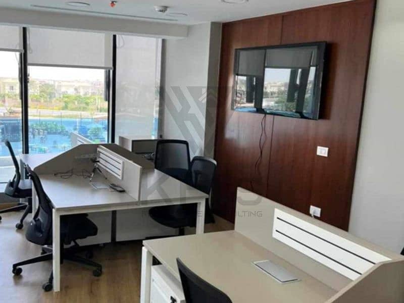 Fully furnished Office in South 90 Street with Prime Location 1