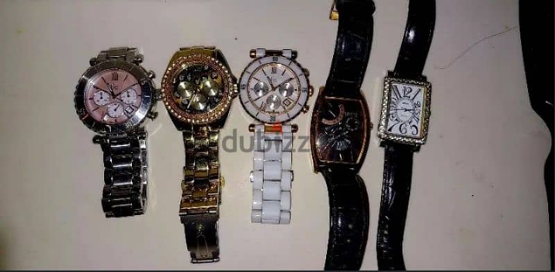 5 watches GUESS ORIGINAL 0