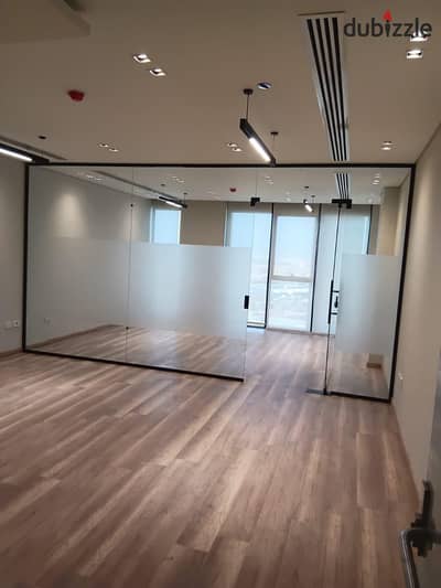 Super lux office for rent with AC’s, ready to use, in  Fifth Settlement