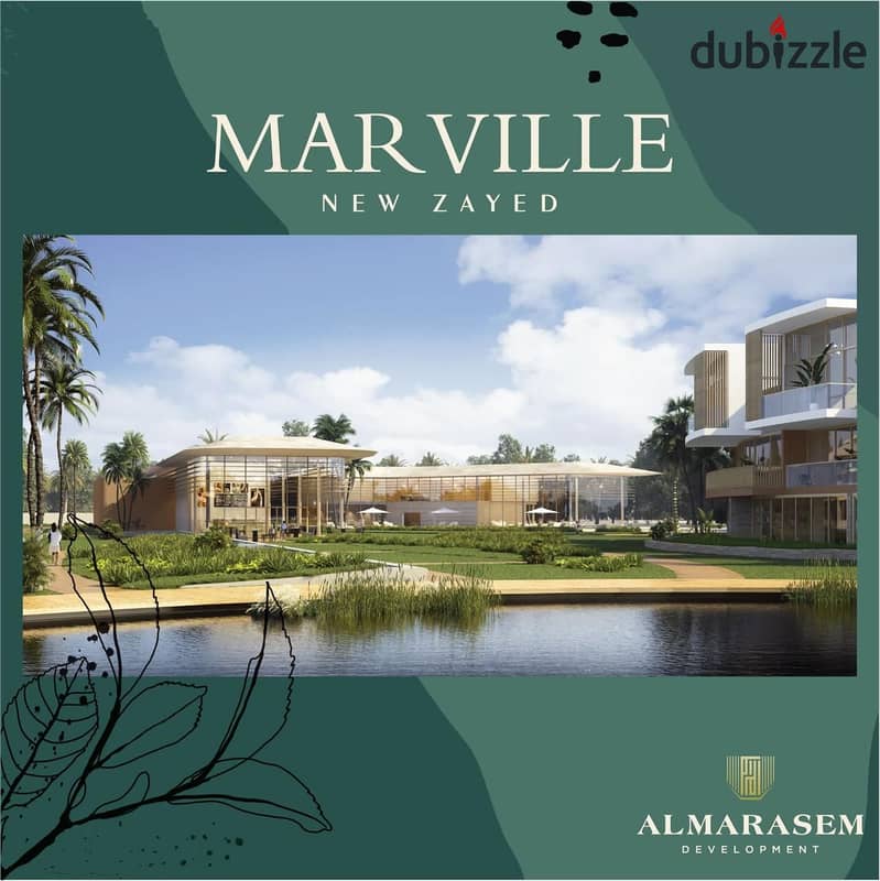 Fully finished apartment in a prime location at Marville, the latest project by Al Marasem in Sheikh Zayed. 1