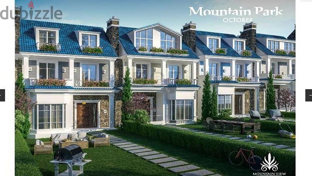 اي فيلا جاردن ريسيل Mountain View اي سيتي اكتوبر 3BDR استلام 2025 10