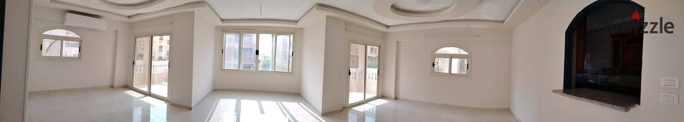 Apartment for rent in south investors  infront of American university 5th settlement at New Cairo 2