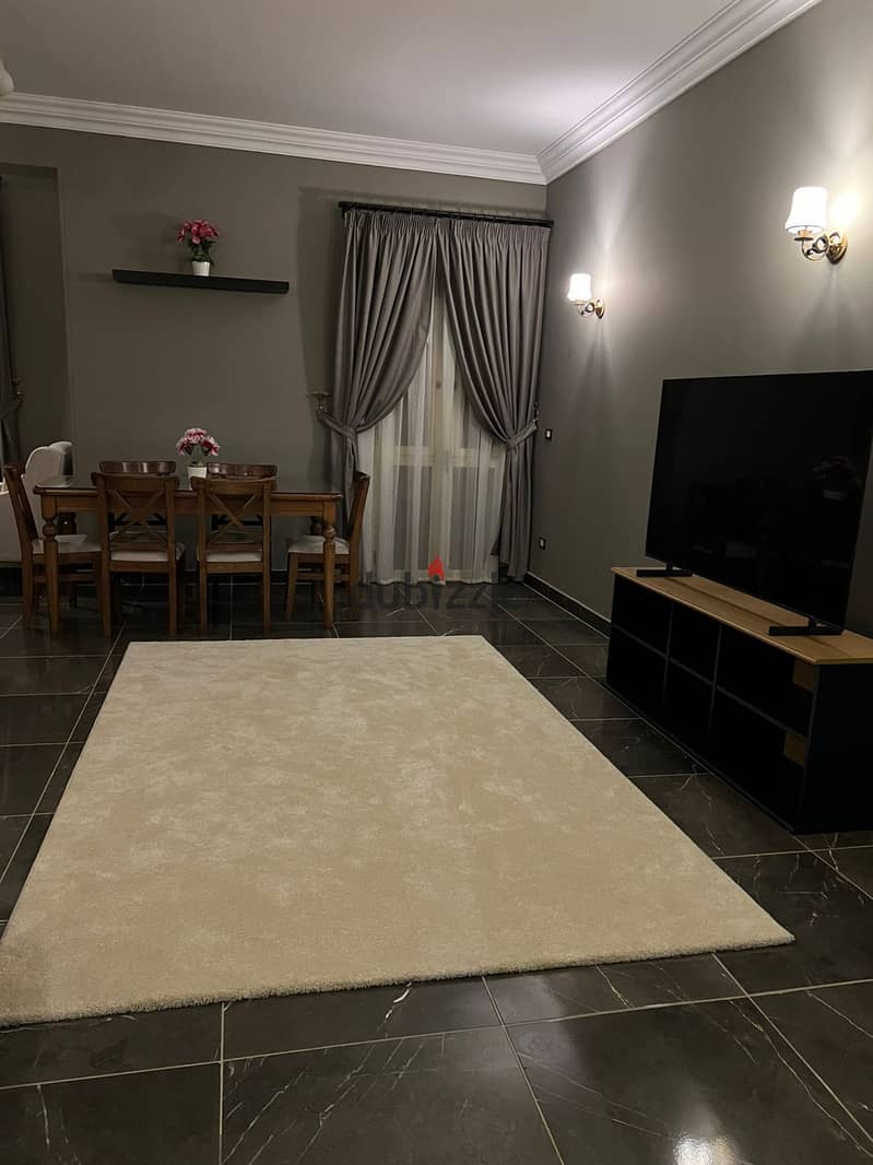 Banafseg Apartment for rent, garden view, New Cairo 3