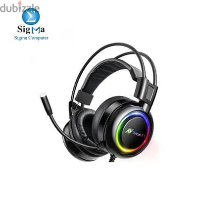 ABKONCORE B780 7.1 Surround Headset Bass Vibration Gaming Headset RGB