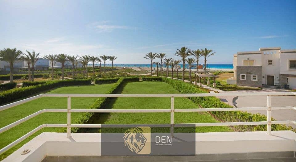 بنتهاوس متشطب بالكامل استلام فورى بأقل من سعر الشركه النص في امواج الساحل الشمالى-Amwaj Village North Coast 1