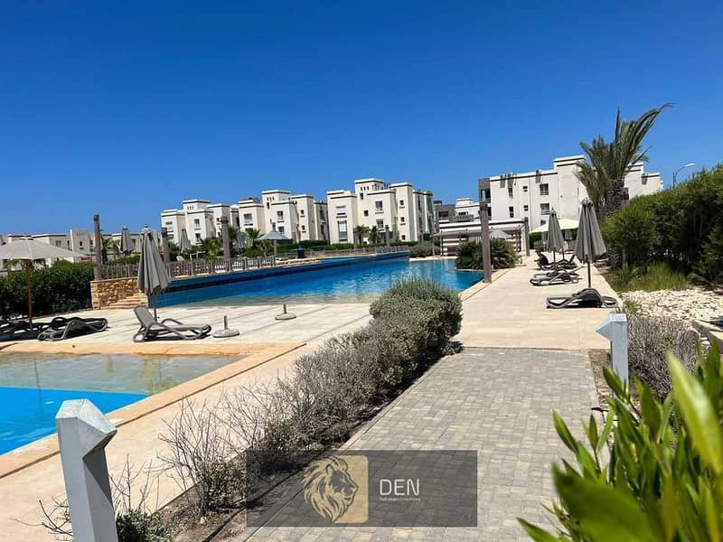 بنتهاوس متشطب بالكامل استلام فورى بأقل من سعر الشركه النص في امواج الساحل الشمالى-Amwaj Village North Coast 7