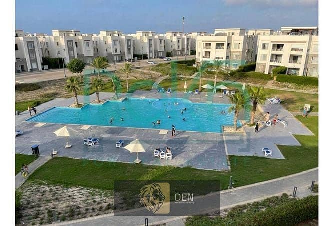 شاليه ارضي بجارن مفروش بالكامل للبيع في أمواج الأهلي صبور الساحل الشمالى- Amwaj North Coast 6