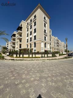 Apartment for sale, immediate receipt, fully finished, with air conditioners, in Village West Compound, Sheikh Zayed 0