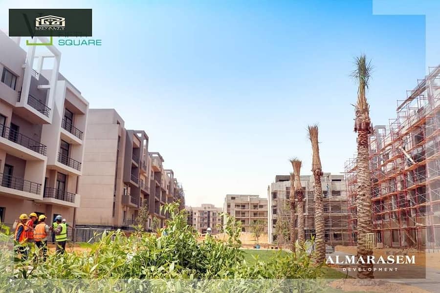 Apartment for Sale, Fully Finished with AC, Immediate Delivery in Fifth Square by Al Marasem, Fifth Settlement 1