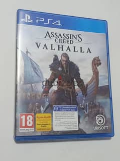 Assassin's creed Valhalla ps4 مستعمله اول استعمال و معربه 0