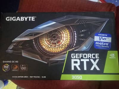 gigabyte RTX 3050 8GB