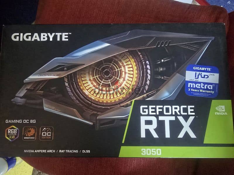 gigabyte RTX 3050 8GB 0