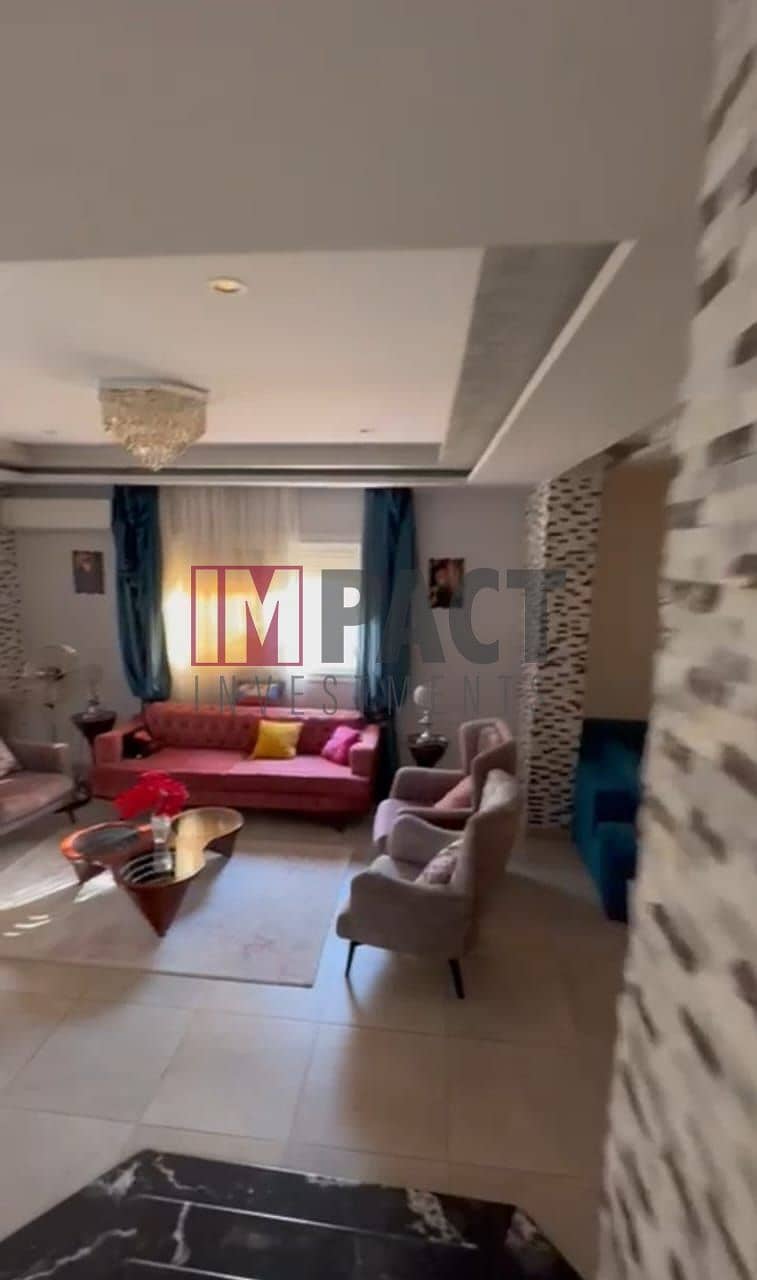 Apartment for sale in Al Shorouk, District 2, Block 3, Distinguished Villas Area, area 260 square meters inside a villa, ground floor, two levels, ult 7