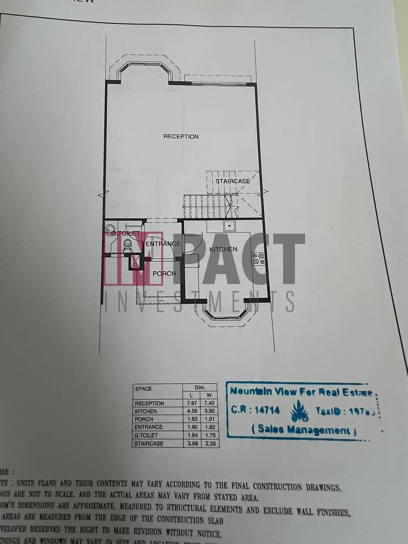 Townhouse 230 m with the best facilities for sale in Mountain View iCity in the best unrepeatable location directly on the central park 10