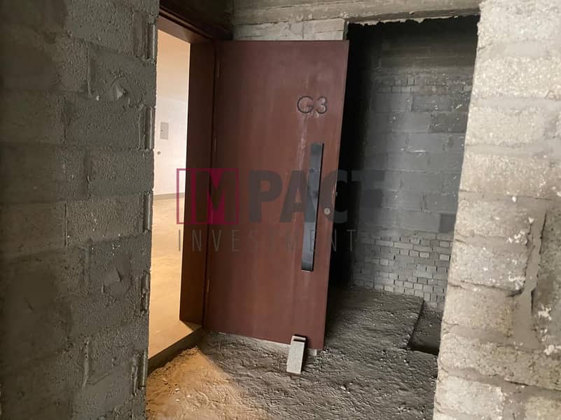 Apartment for sale, immediate delivery, Mountain view I city Club park, ground floor with garden, semi-finished, area 175 square meters, garden 72 squ 3