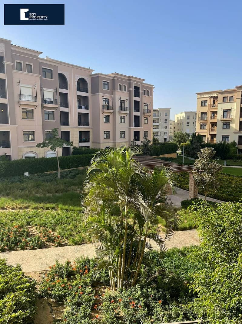 Ready to live Fully Finished Apartment with Pool view in Mivida New Cairo remaining on installments 3