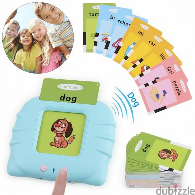 لعبة البطاقات التعليمة - Talking Toy Flash Card Learning Machine 1