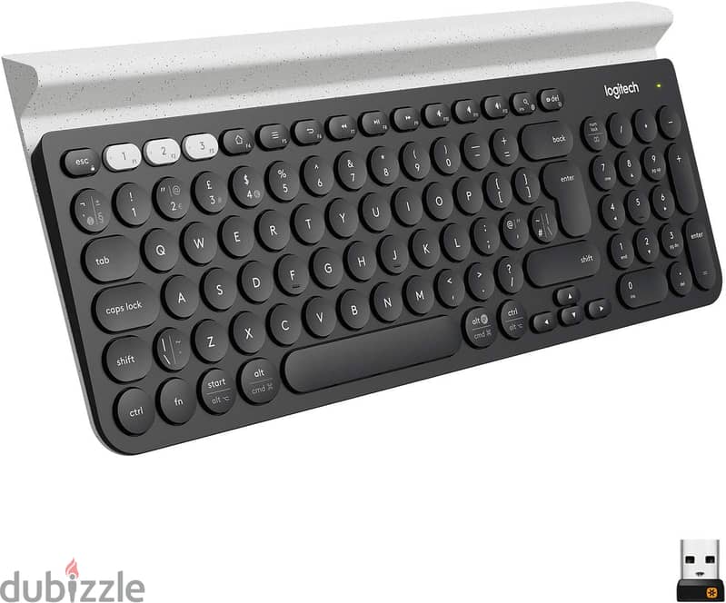 Logitech K780 Multi-Device Wireless Keyboard -كيبورد لوجيتك K780 0