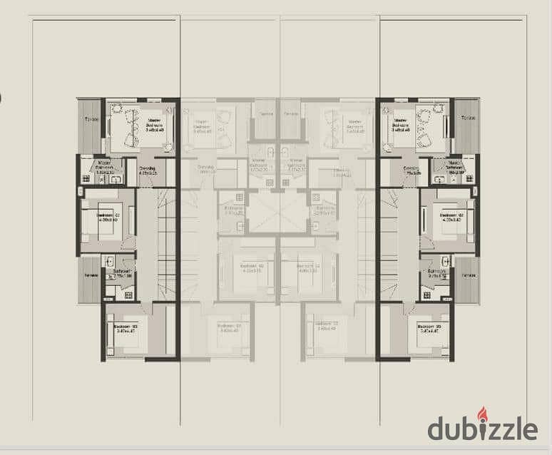 Townhouse corner Fully finished  Hills Of boulevard New zayed 2