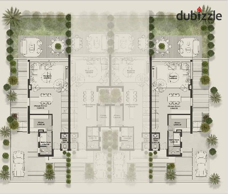 Townhouse corner Fully finished  Hills Of boulevard New zayed 4