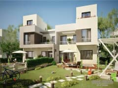 Ready villa, fully finished in Grand Heights Compound, 6th of October City. Prime location near all amenities and minutes from Mall of Arabia. 0