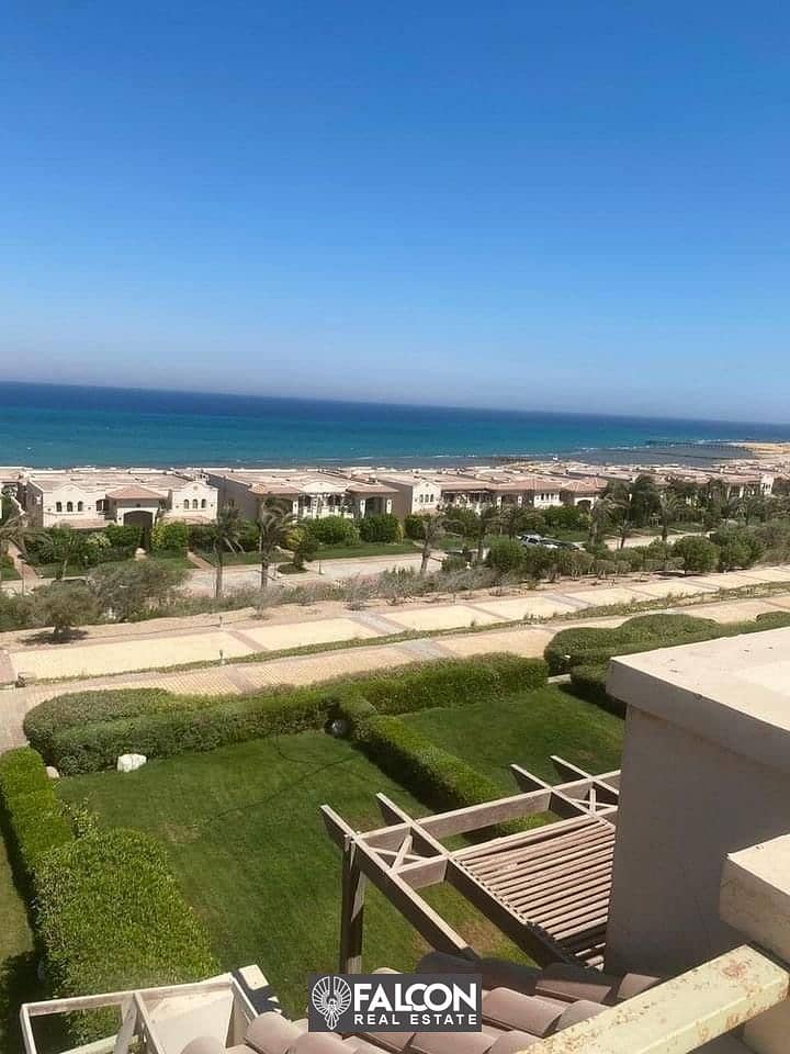 شالية استلام فوري Sea view بجاردن خاصة متشطب بالكامل ف لافيستا جاردنز العين السخنة lavista gardens 5