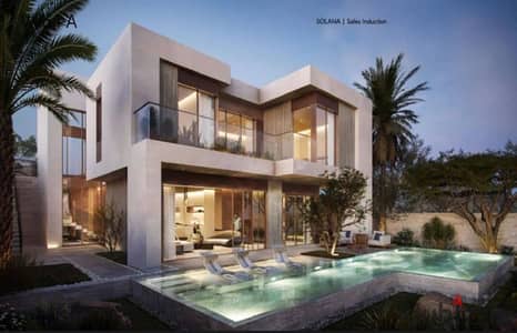 Twin house for sale 339m in Solana Compound New Zayed ,Facing North , Fully Finished + Ac's