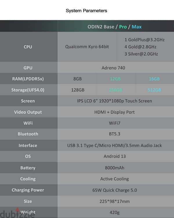 Ayn odin 2 max 2