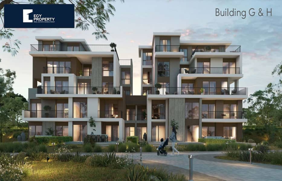 Pay 1,600,000 down payment and own an Apartment 2 bedrooms for sale in Solana Compound , Sheikh zayed lowest price in market with installments 5