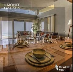 Chalet double view full sea and lagoon 2 bedrooms for sale in Ilmonte Galala village Ain Sokhna Tatweer Misr Company in installments over 10 years 0