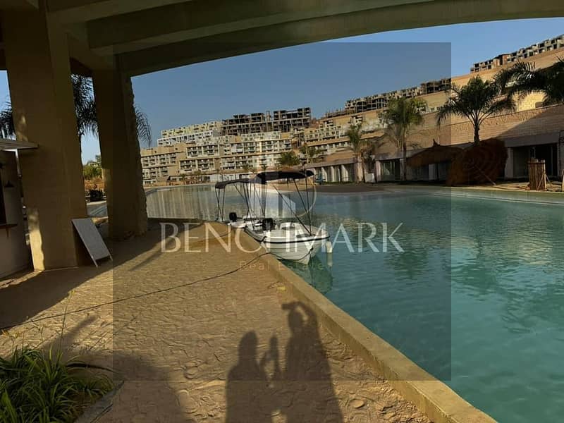 Chalet double view full sea and lagoon 2 bedrooms for sale in Ilmonte Galala village Ain Sokhna Tatweer Misr Company in installments over 10 years 8