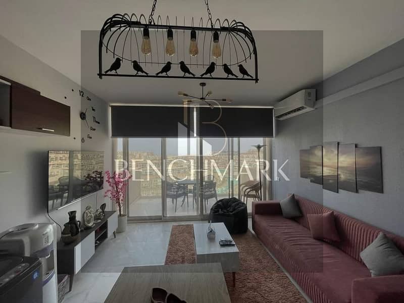 Chalet double view full sea and lagoon 2 bedrooms for sale in Ilmonte Galala village Ain Sokhna Tatweer Misr Company in installments over 10 years 10