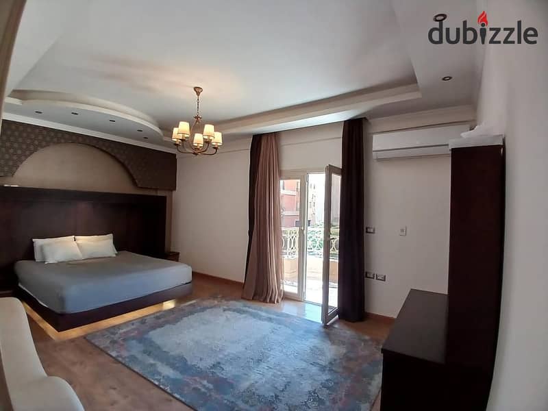 Fully furnished Apartment for rent ready to move in, in South Academy area 350 sqm 10