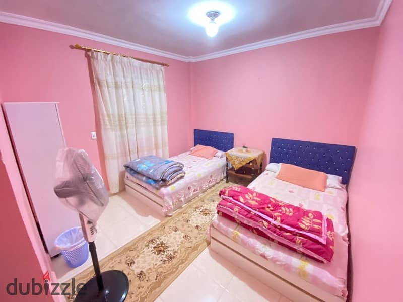 Furnished apartment for rent at a special price in Gardenia City, Nasr City 9