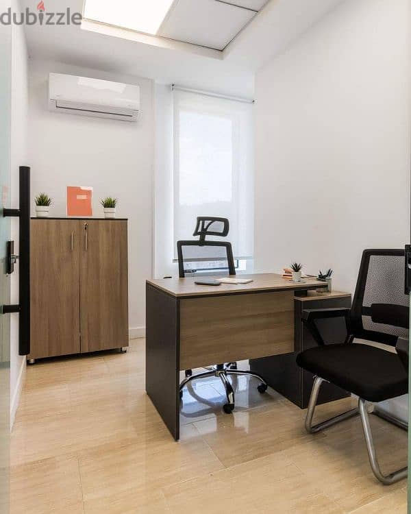 مكتب اداري للايجار 100م مميز في التجمع الخامس Office For Rent 100M 8