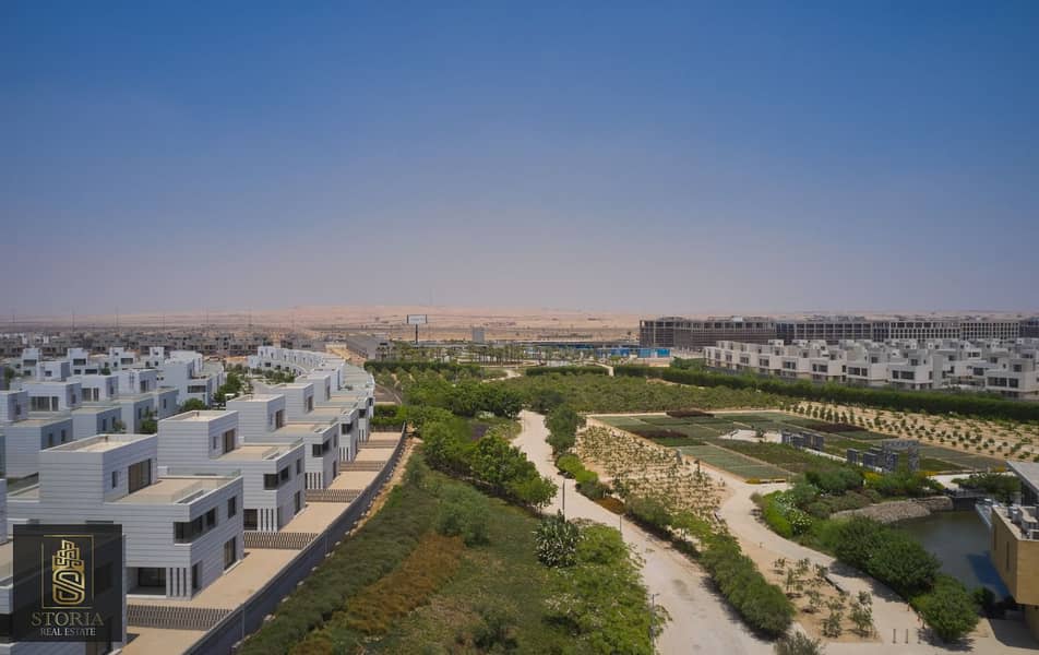 Townhouse villa for sale at the price of an apartment in a prime location inside Shorouk City in a full-service compound “Al Burouj” 1