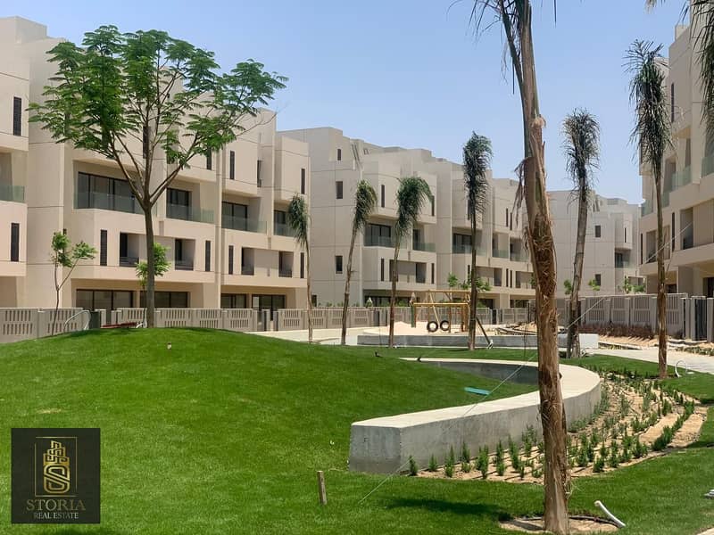 Townhouse villa for sale at the price of an apartment in a prime location inside Shorouk City in a full-service compound “Al Burouj” 6