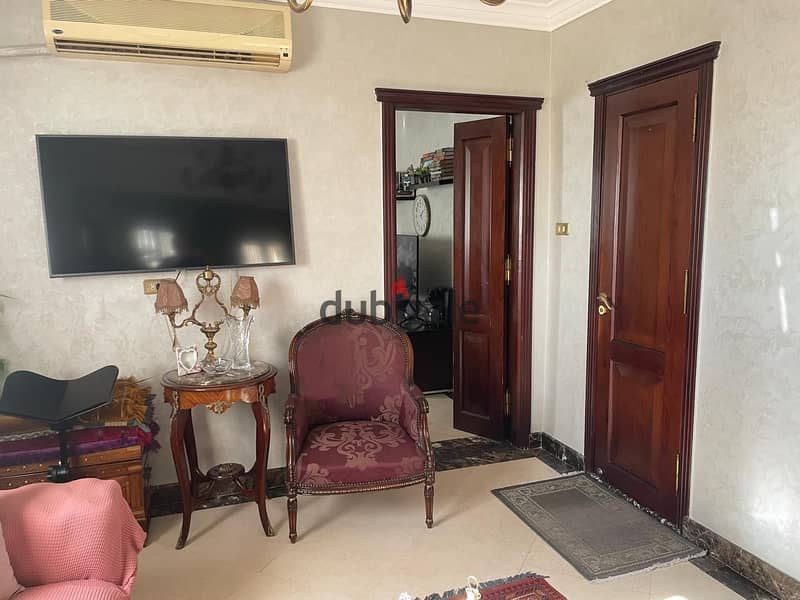 Apartment with garden for sale 115m 5th statment compound Gallaria moon valley 9