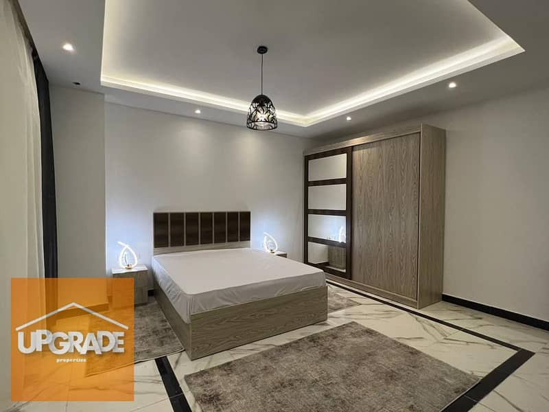 Apartment 189 meters, immediate receipt, finished, with air conditioners, kitchen units, and meals, with a 20% down payment over one year and installm 4