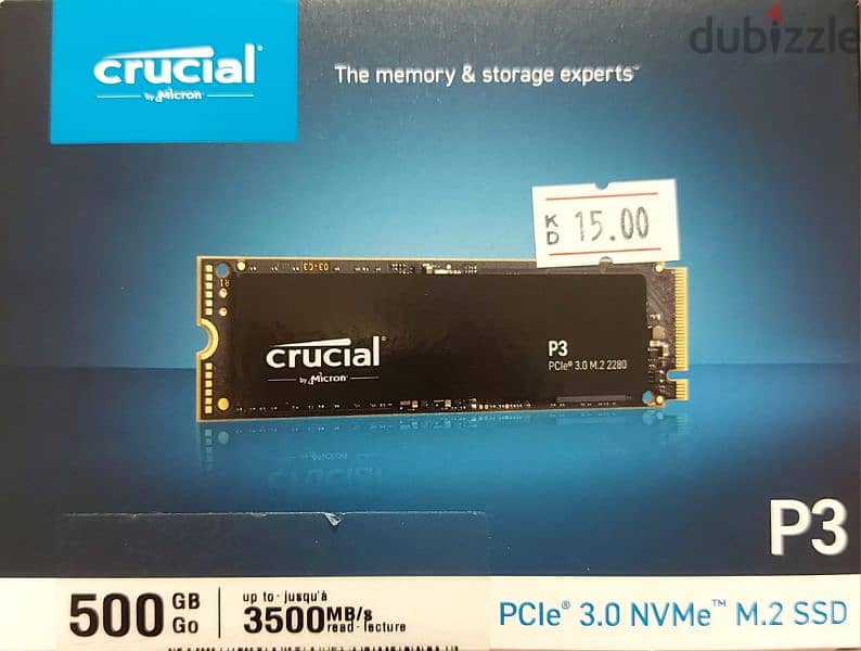 هارد PCLe 3.0 NVMeM. 2 SSD P3 2