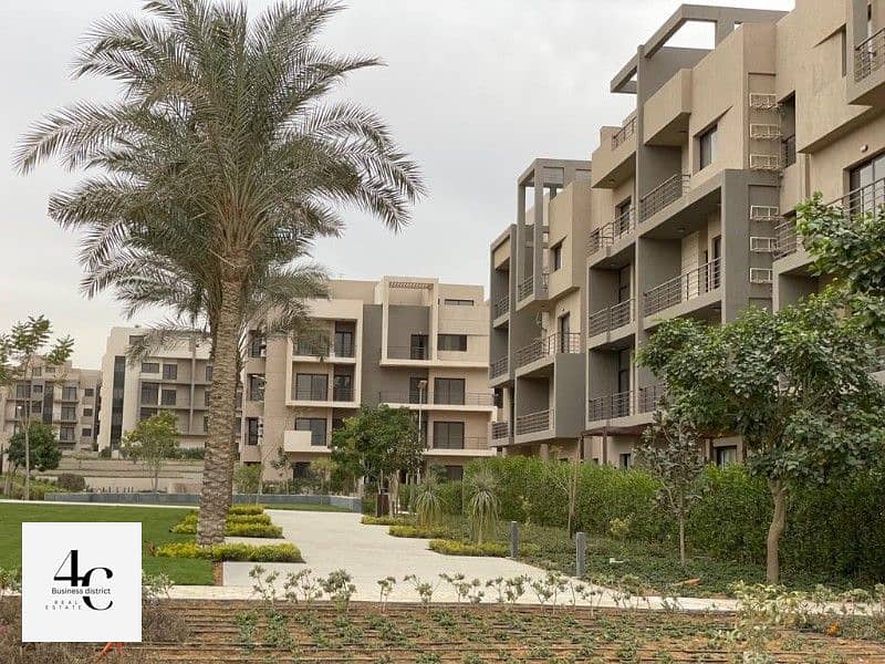 Apartment 160m with Garden 120m 3 Bedrooms, Ready to move Fully Finished At The Lowest Price In Fifth Square Al Marasem Fifth Settlement 7