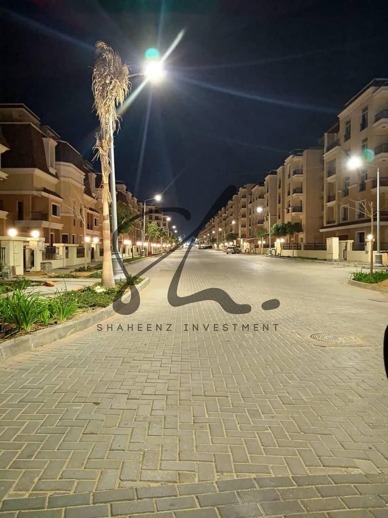 Corner 3-Bedroom Apartment for Sale in (S1), Sarai Mostakbal City | Ready to Move | Very Prime Location | 164 SQM 7