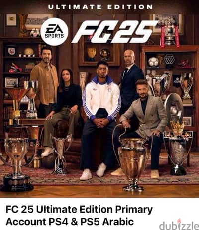 FC 25 Ultimate Edition PS4 & PS5 Primary Account, Arabic commentary