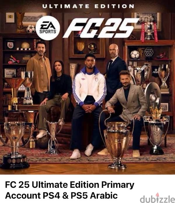 FC 25 Ultimate Edition PS4 & PS5 Primary Account, Arabic commentary 0