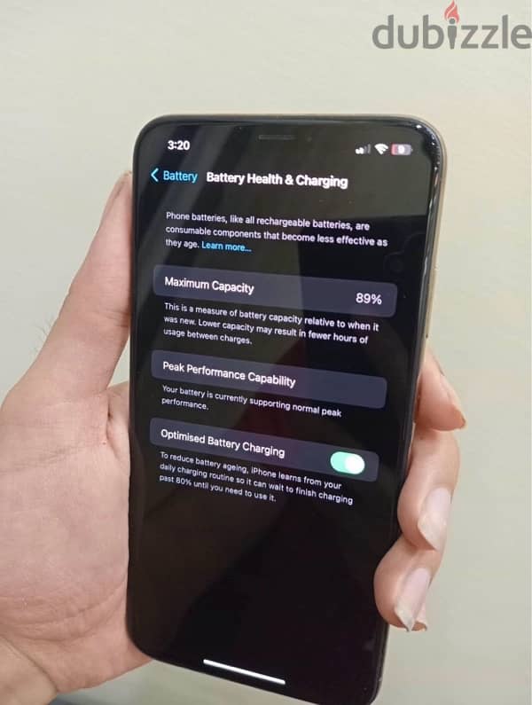 iphone Xs max 256 Battery 89 -ايفون اكس اس ماكس ٢٥٦ بطارية 89 2