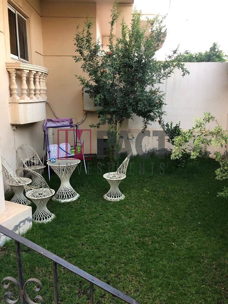 Apartment for sale, ground floor, 200 square meters, with a 60-meter garden, in Al Narges Villas, fully finished, immediate delivery 9