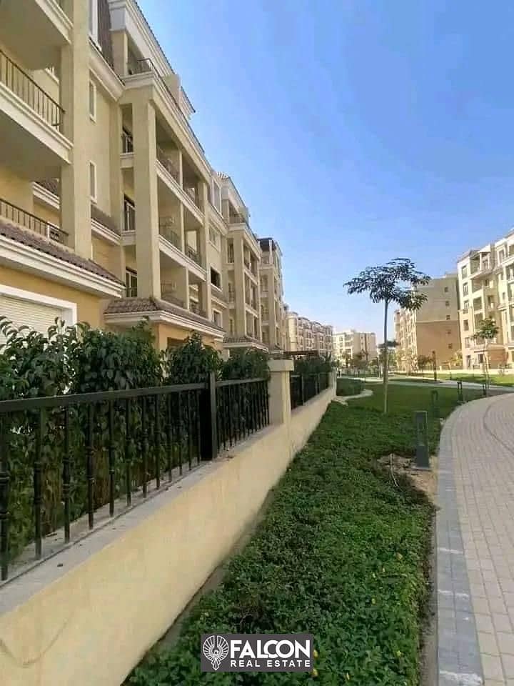 Apartment 147m 42% discount in the Fifth Settlement, New Cairo, Sarai New Cairo Compound 28