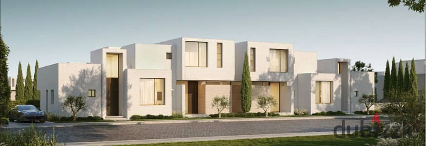 Live in a villa with a private swimming pool, in installments over 9 years, in a prime location in Sheikh Zayed, next to SODIC, in HILLS OF ONE