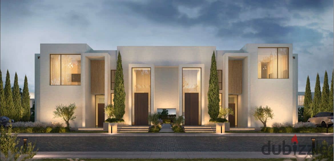 Live in a villa with a private swimming pool, in installments over 9 years, in a prime location in Sheikh Zayed, next to SODIC, in HILLS OF ONE 18