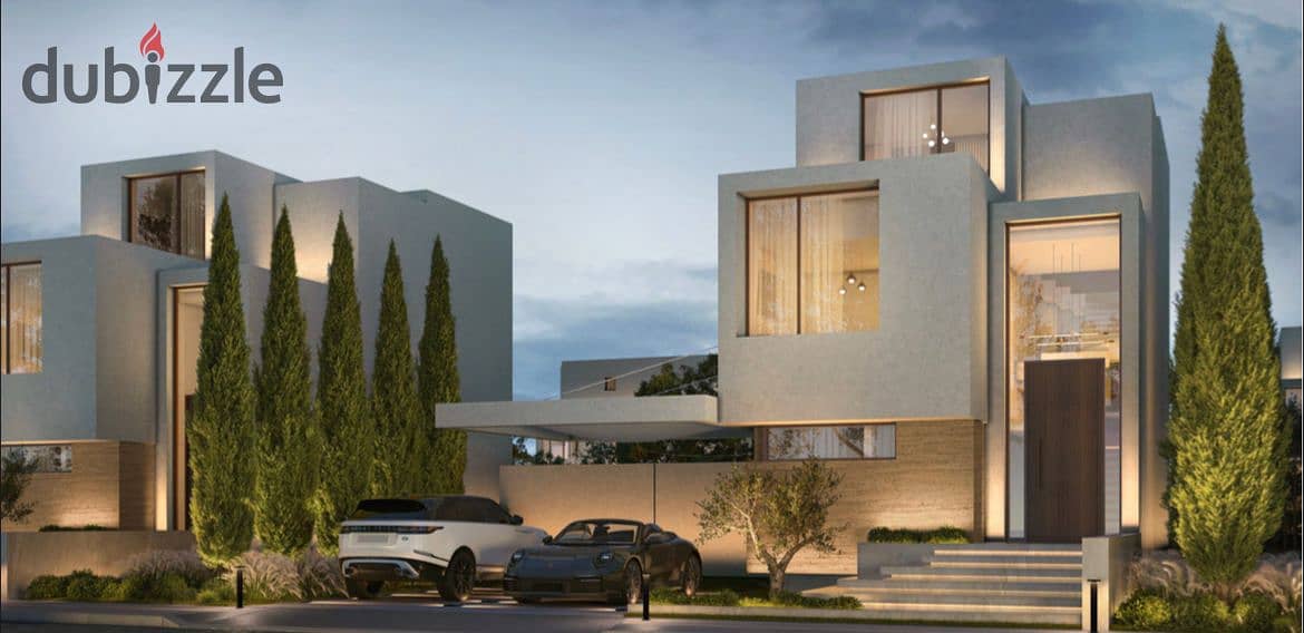 Live in a villa with a landscape view, in installments over 9 years, in a prime location in Sheikh Zayed, next to SODIC 16